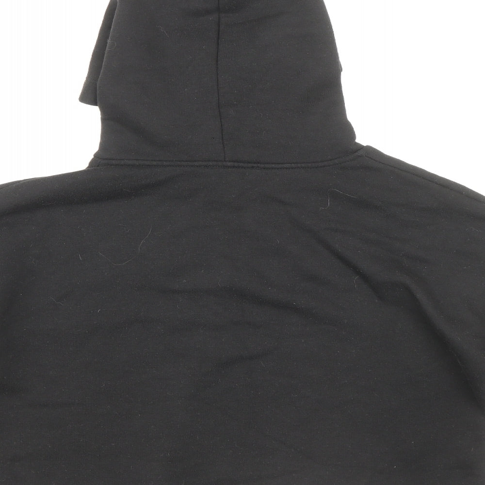 915 Generation Girls Black Polyester Pullover Hoodie Size 14-15 Years Pullover