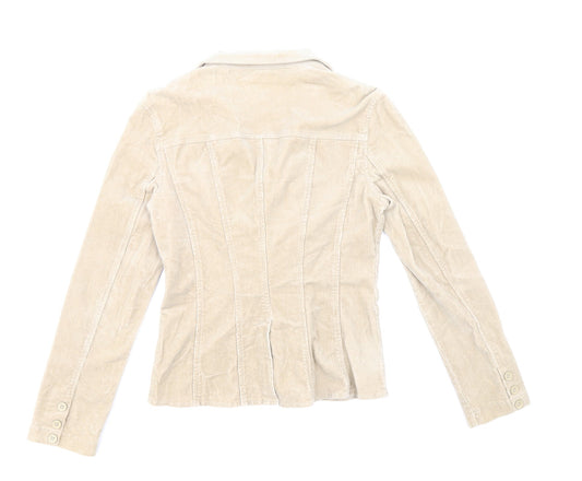 Womens UK Size 8 Dorothy Perkins Beige Jacket