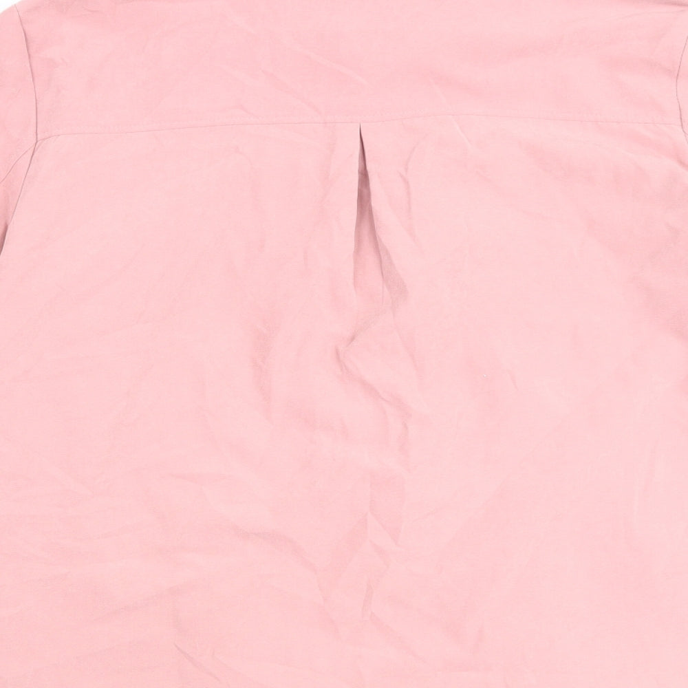 SLIMMA Womens Pink Jacket Size 14 Button