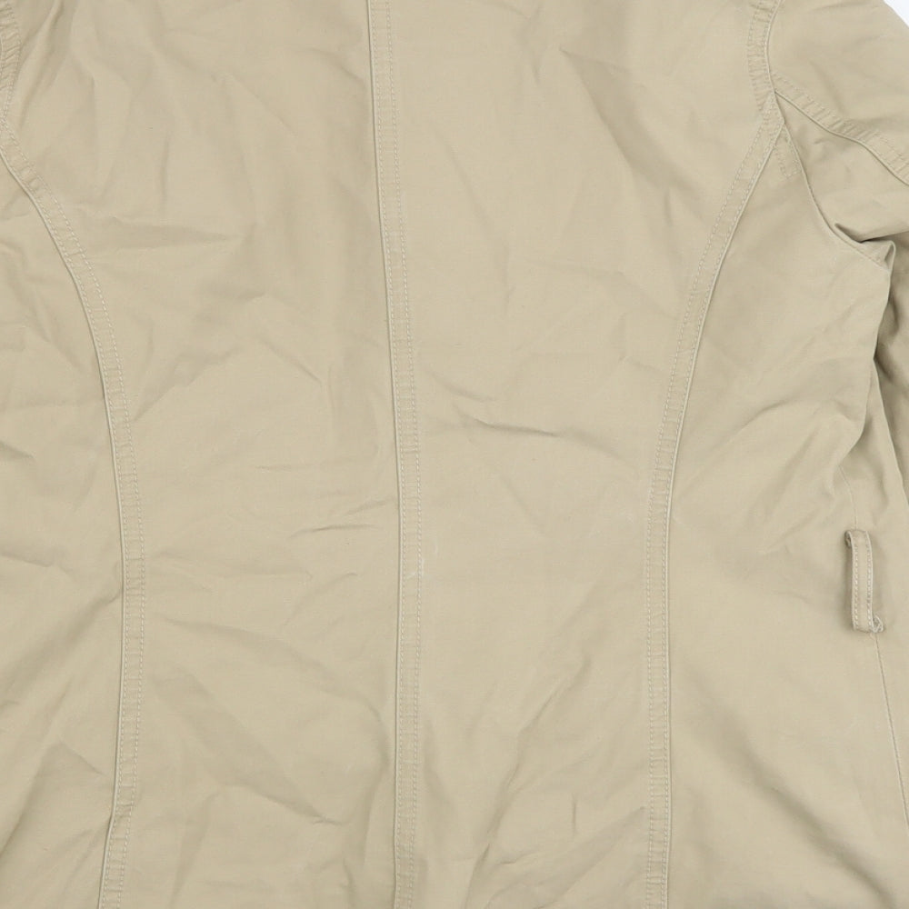 Bosch Womens Brown Jacket Size 38 Button