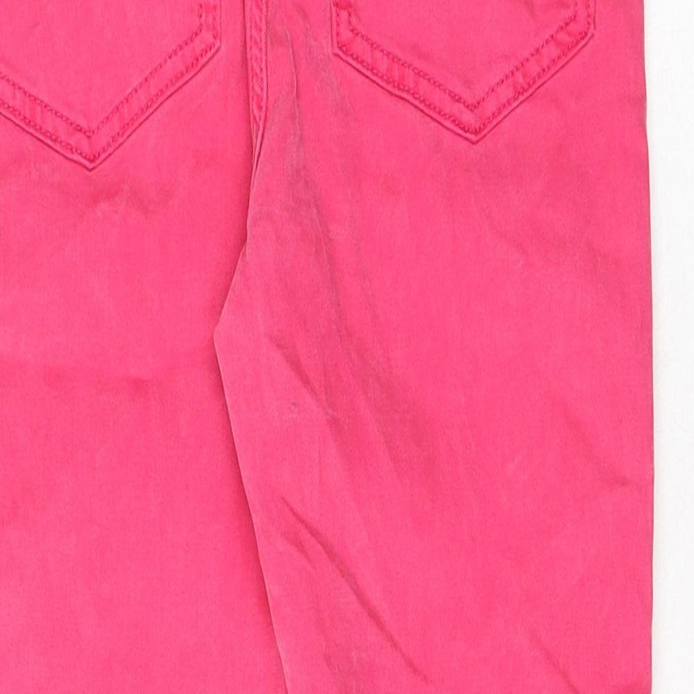 Womens UK Size 6 Marks and Spencer Regular Fit Straight Pink Jeans