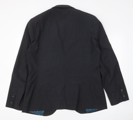 Mens UK Size 42 NEXT Regular Grey Suit Jacket