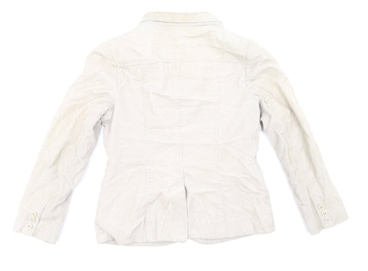 Womens UK Size 14 Topshop Beige Jacket