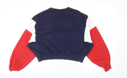 Womens UK Size S Divided by H&M Multicoloured Pullover Sweatshirt