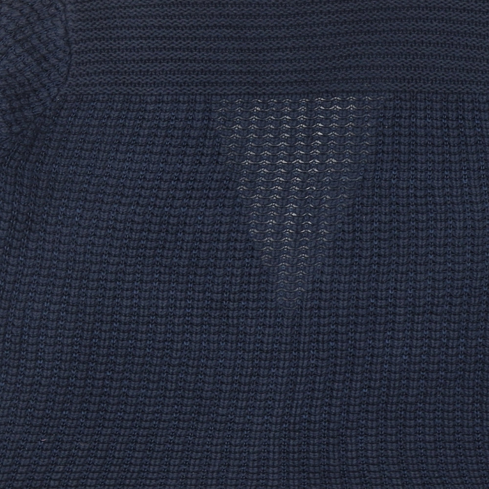 Womens UK Size M Marks and Spencer Blue Cardigan Jumper
