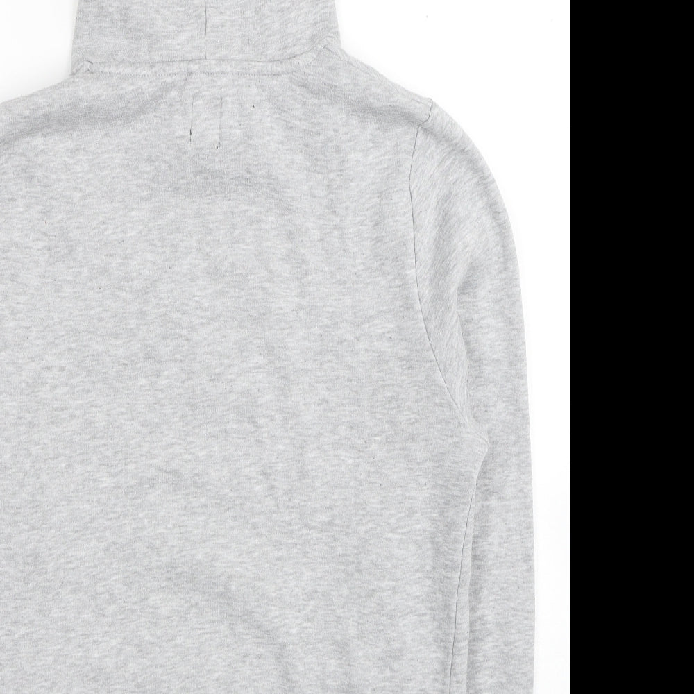 Mens UK Size XS River Island Grey Pullover Hoodie