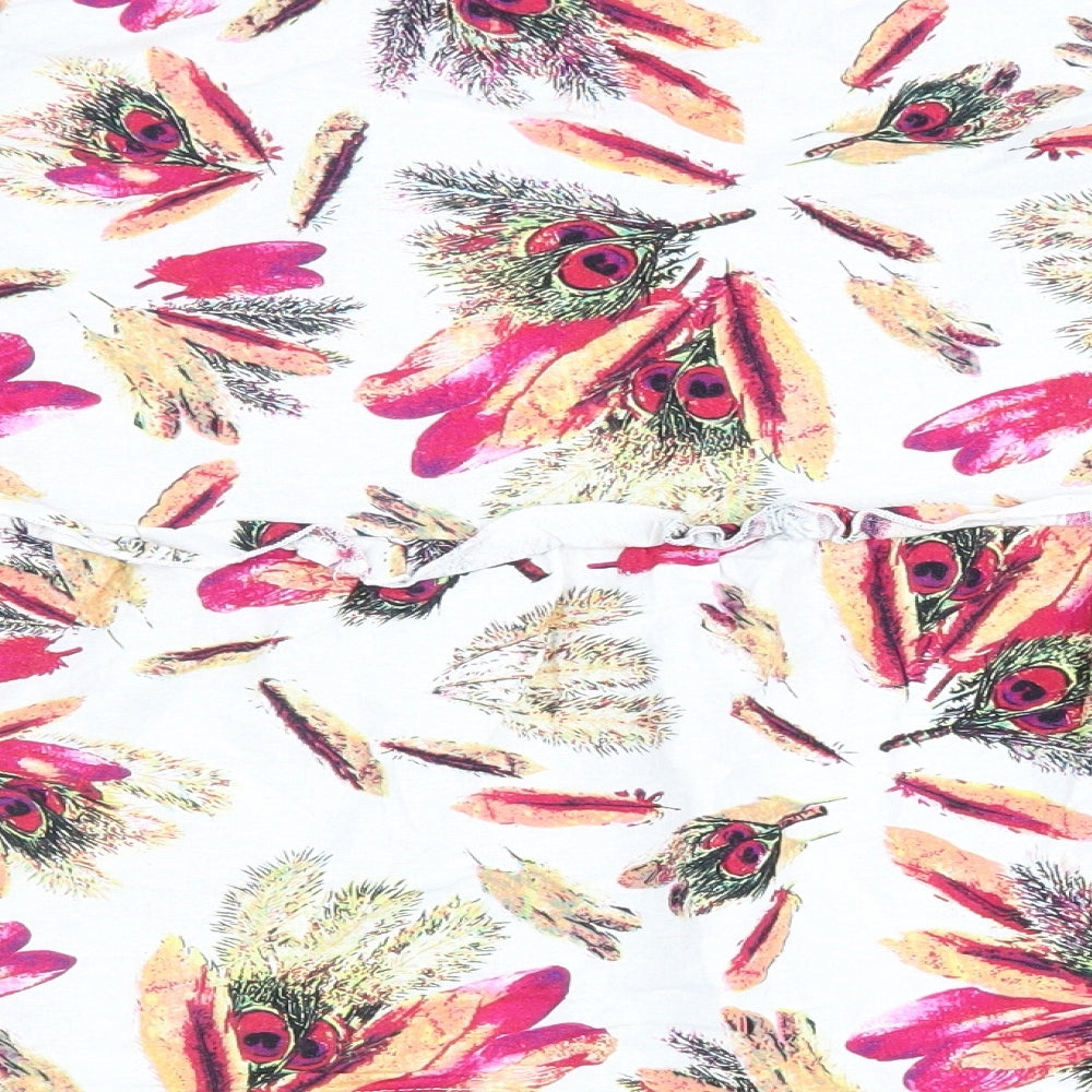 Womens UK Size L Emery Rose Multicoloured Basic Blouse