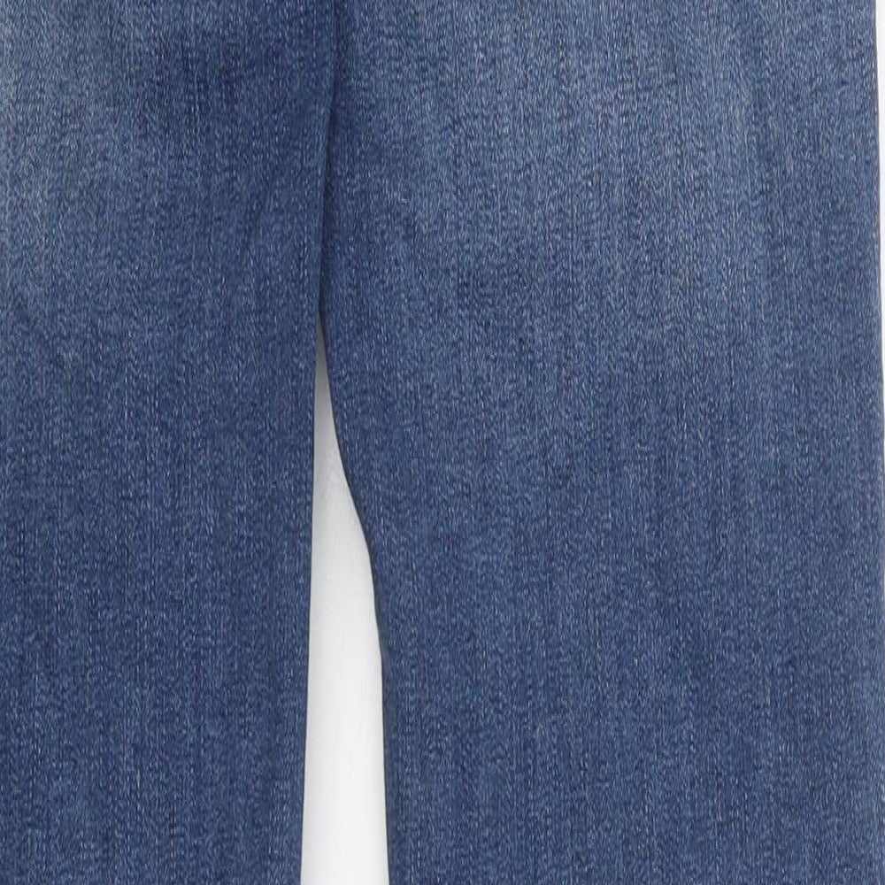 Lee Mens Blue Cotton Skinny Jeans Size 28 in Regular Zip