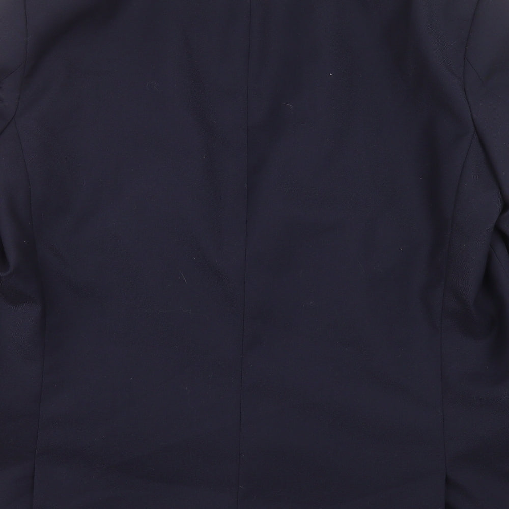 Mens UK Size 46 Preworn Regular Blue Suit Jacket