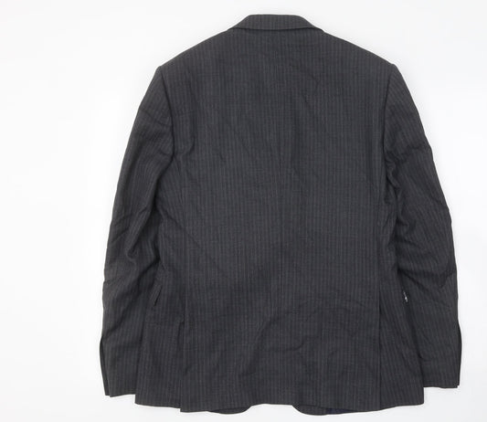 Mens UK Size 38 Marks and Spencer Regular Grey Suit Jacket