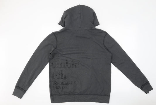 Abercrombie & Fitch Mens Grey Cotton Pullover Hoodie Size XS