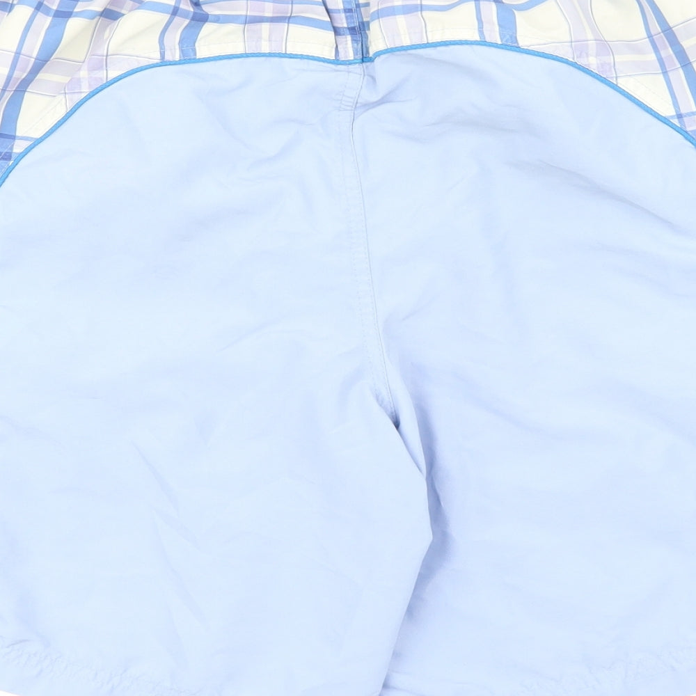 Preworn Mens Multicoloured Geometric Polyester Sweat Shorts Size L L9 in Regular - Swim Shorts