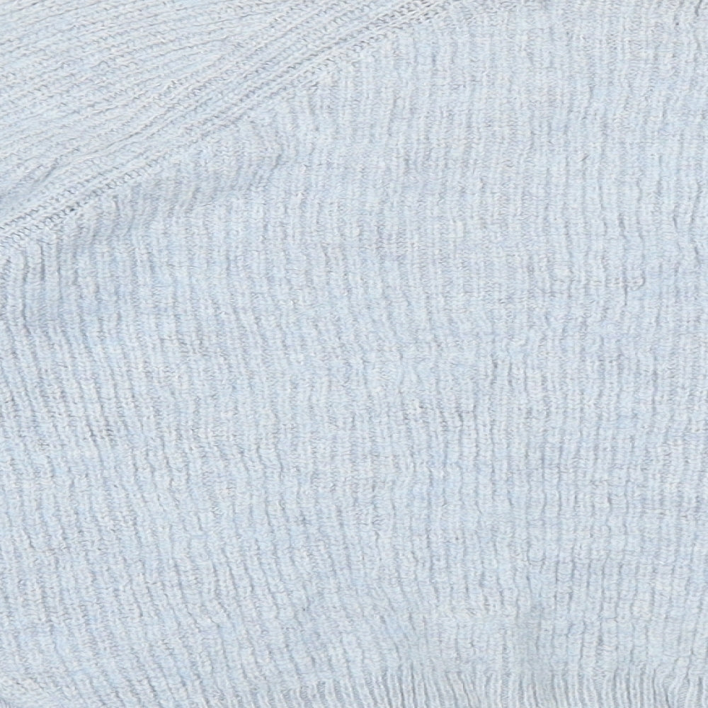 Womens UK Size S Marks and Spencer Blue Pullover Jumper