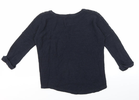 Womens UK Size 8 NEXT Blue Pullover Jumper