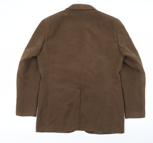 Mens UK Size 40 Greenwoods Regular Brown Suit Jacket