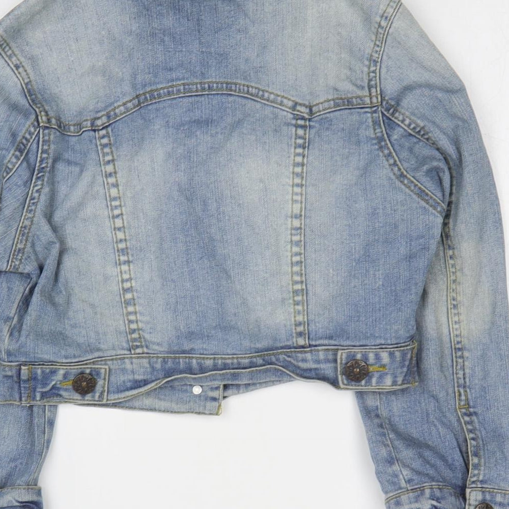 Womens UK Size 10 Denim & Co. Blue Jacket
