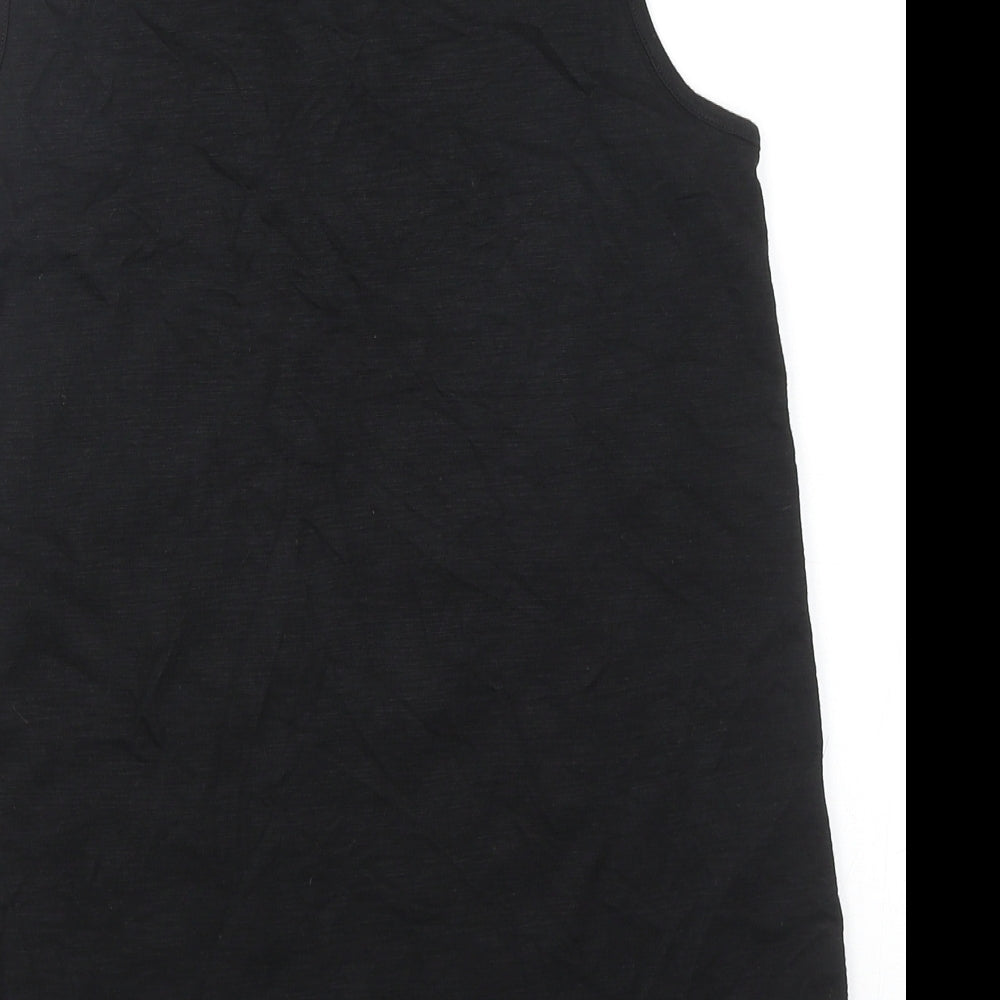 Womens UK Size 10 George Black Basic Blouse