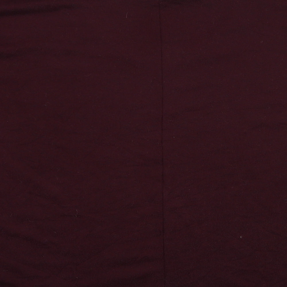 Womens UK Size M New Look Red Pullover Jumper