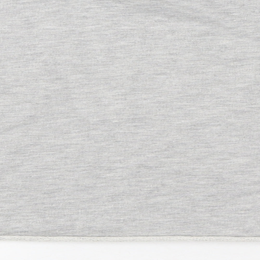 Topshop Womens Grey Polyester Pullover Sweatshirt Size 8 Pullover - Cropped