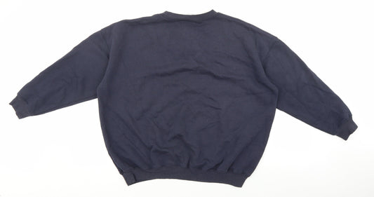 Mens UK Size M Damart Black Pullover Sweatshirt