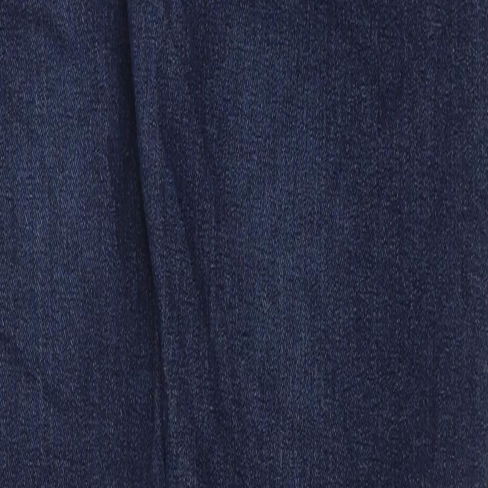 Amazon Mens Blue Cotton Skinny Jeans Size 30 in Slim Button