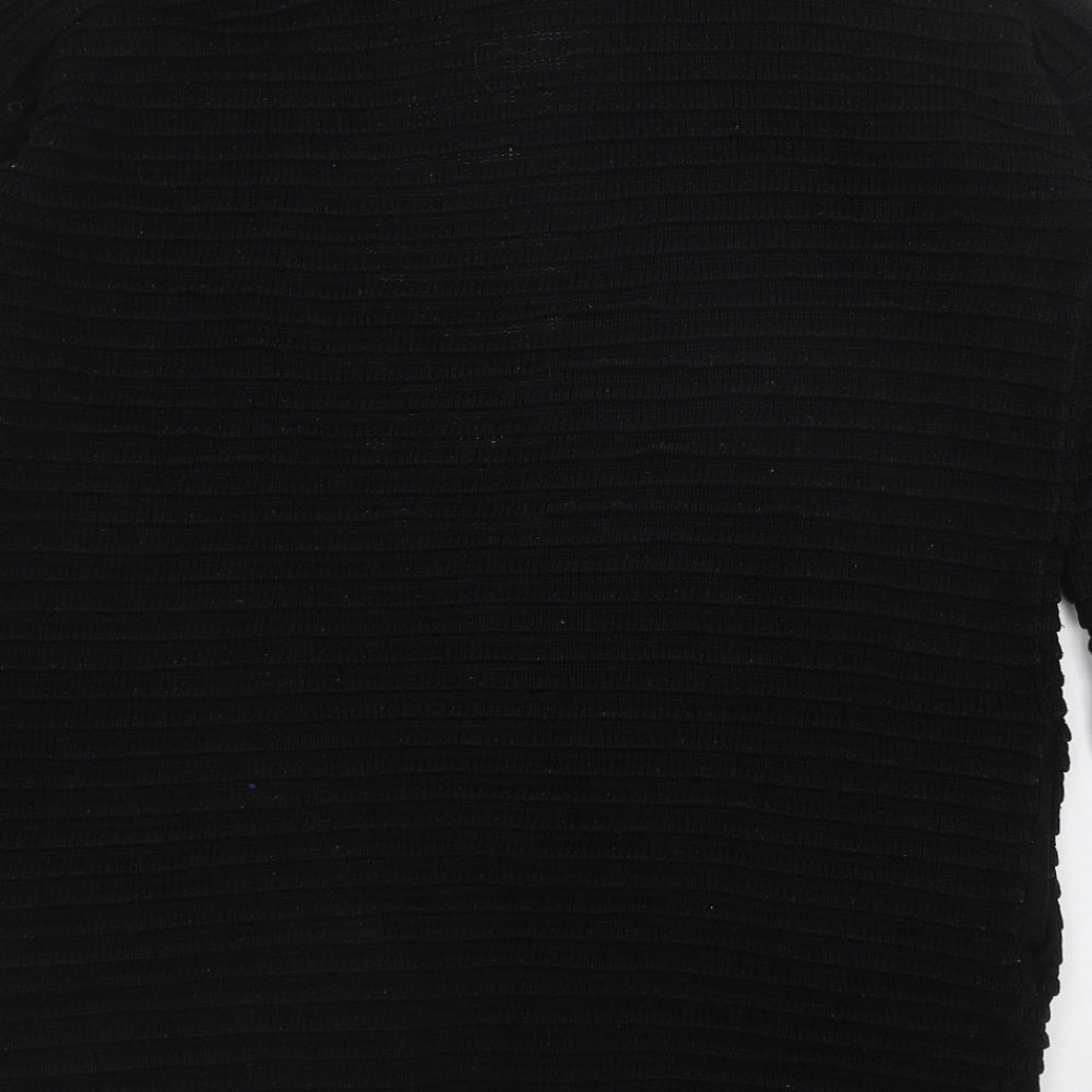 Womens UK Size S Matalan Black Cardigan Jumper