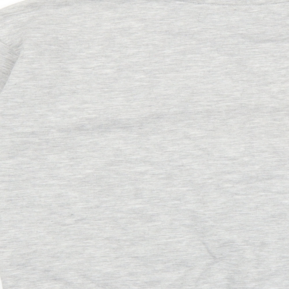 Primark Girls Grey Cotton Pullover Sweatshirt Size 9-10 Years Pullover - Stay Happy be You