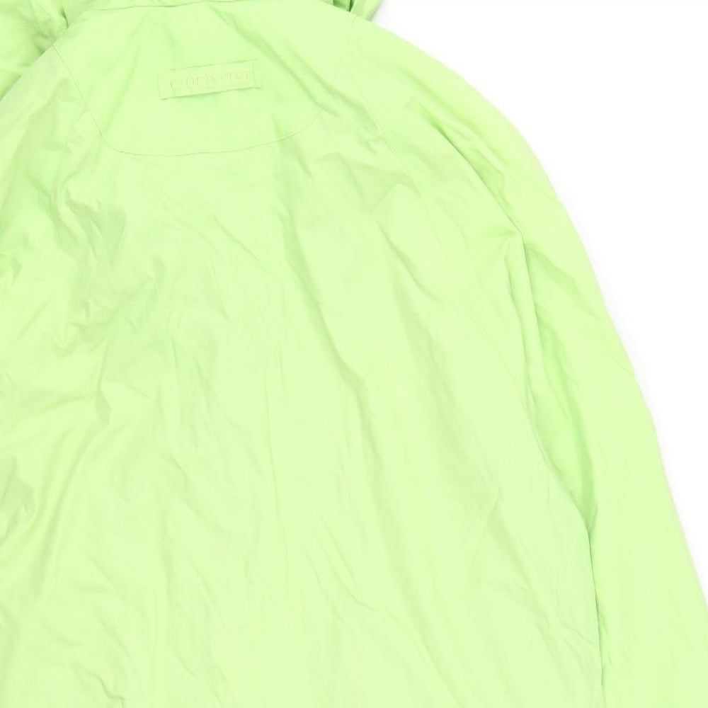 Cloud Nine Womens Green Jacket Coat Size M Zip