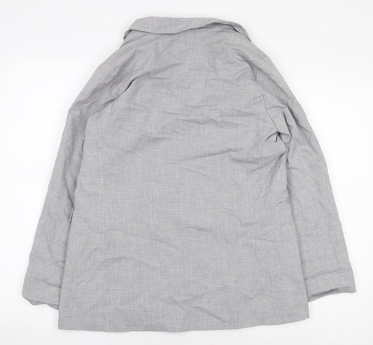 Womens UK Size 6 New Look Grey Jacket
