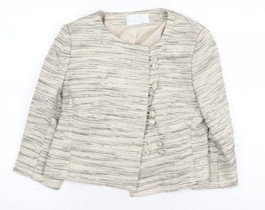 Womens UK Size 14 AMARANTO Beige Jacket
