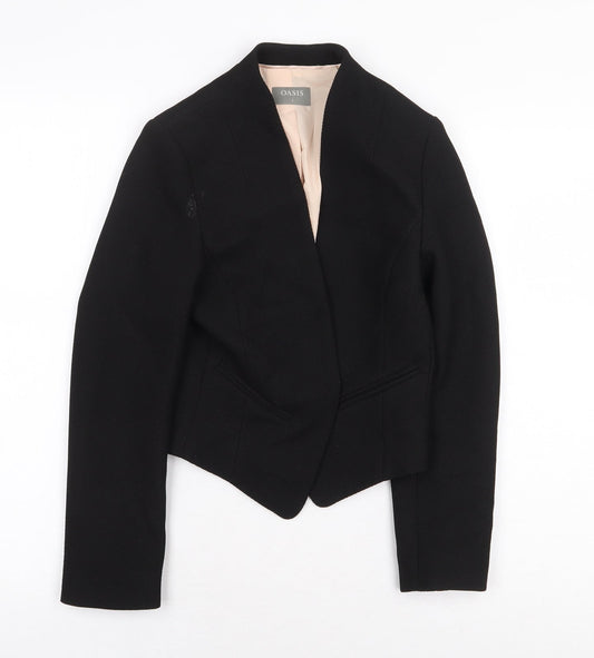 Womens UK Size 6 Oasis Black Jacket