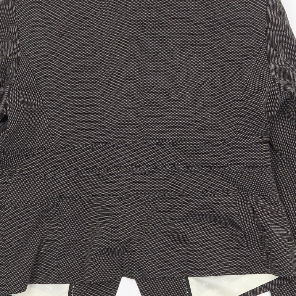 Marks and Spencer Womens Grey Jacket Size 14 Button