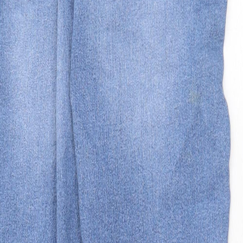 Womens UK Size 8 H&M Regular Fit Skinny Blue Jeans