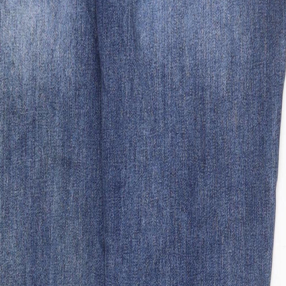 Denim & Co. Mens Blue Cotton Skinny Jeans Size 34 in Regular Zip
