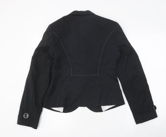 Womens UK Size 10 Marks and Spencer Black Jacket