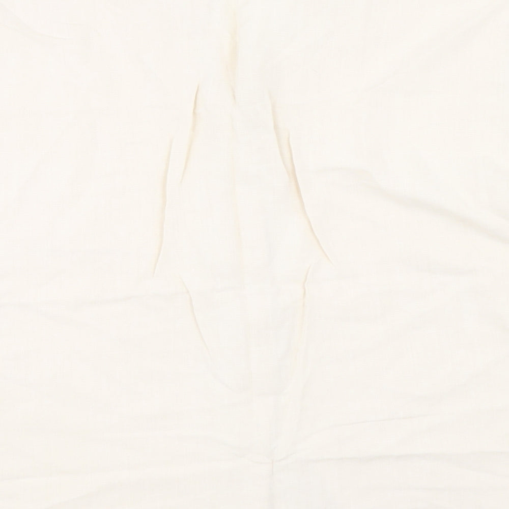 Womens UK Size 16 Marks and Spencer Beige Basic Button-Up