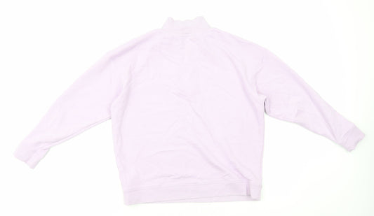 Womens UK Size 12 Marks and Spencer Purple Pullover Sweatshirt