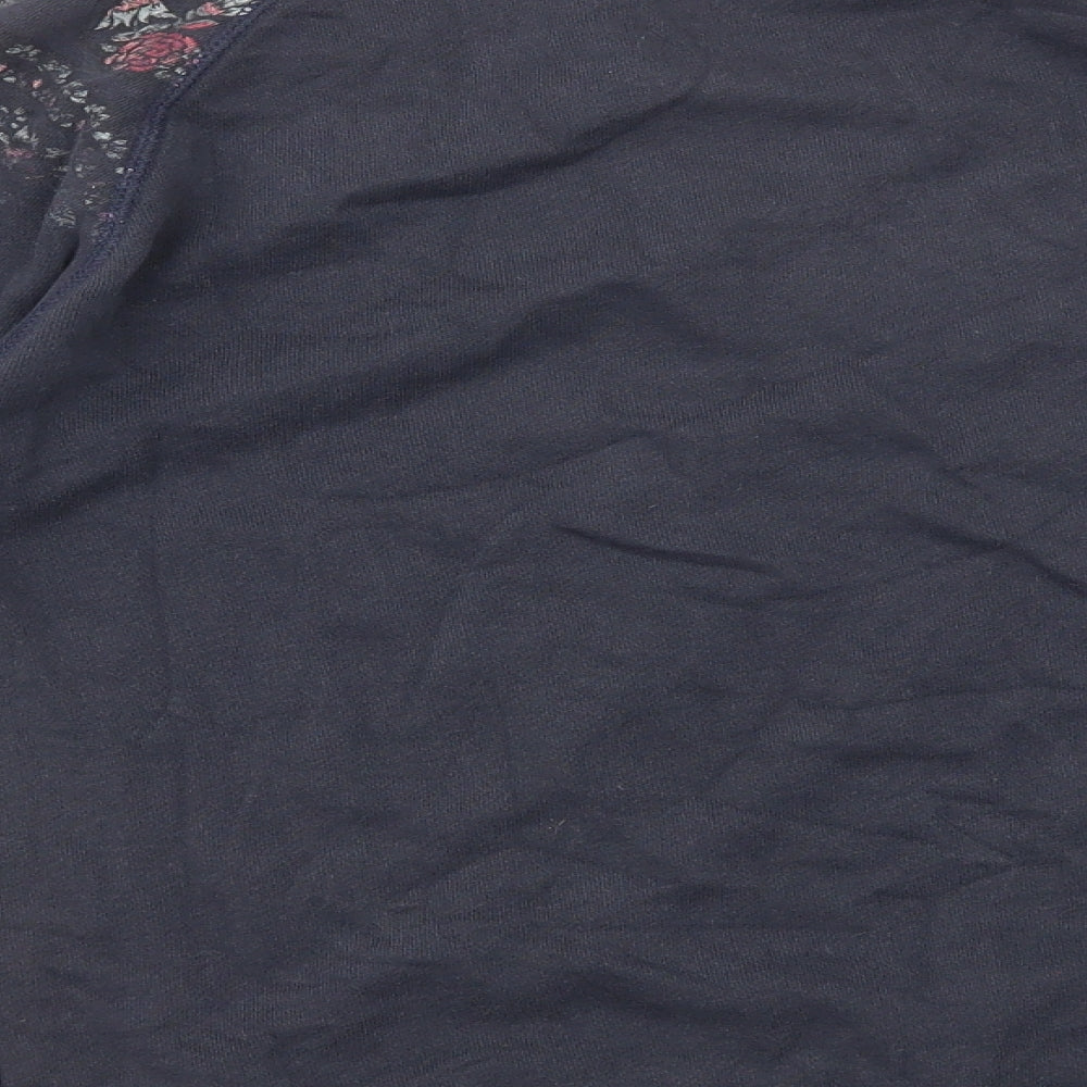 Hollister Womens Blue Cotton Pullover Sweatshirt Size XS Pullover