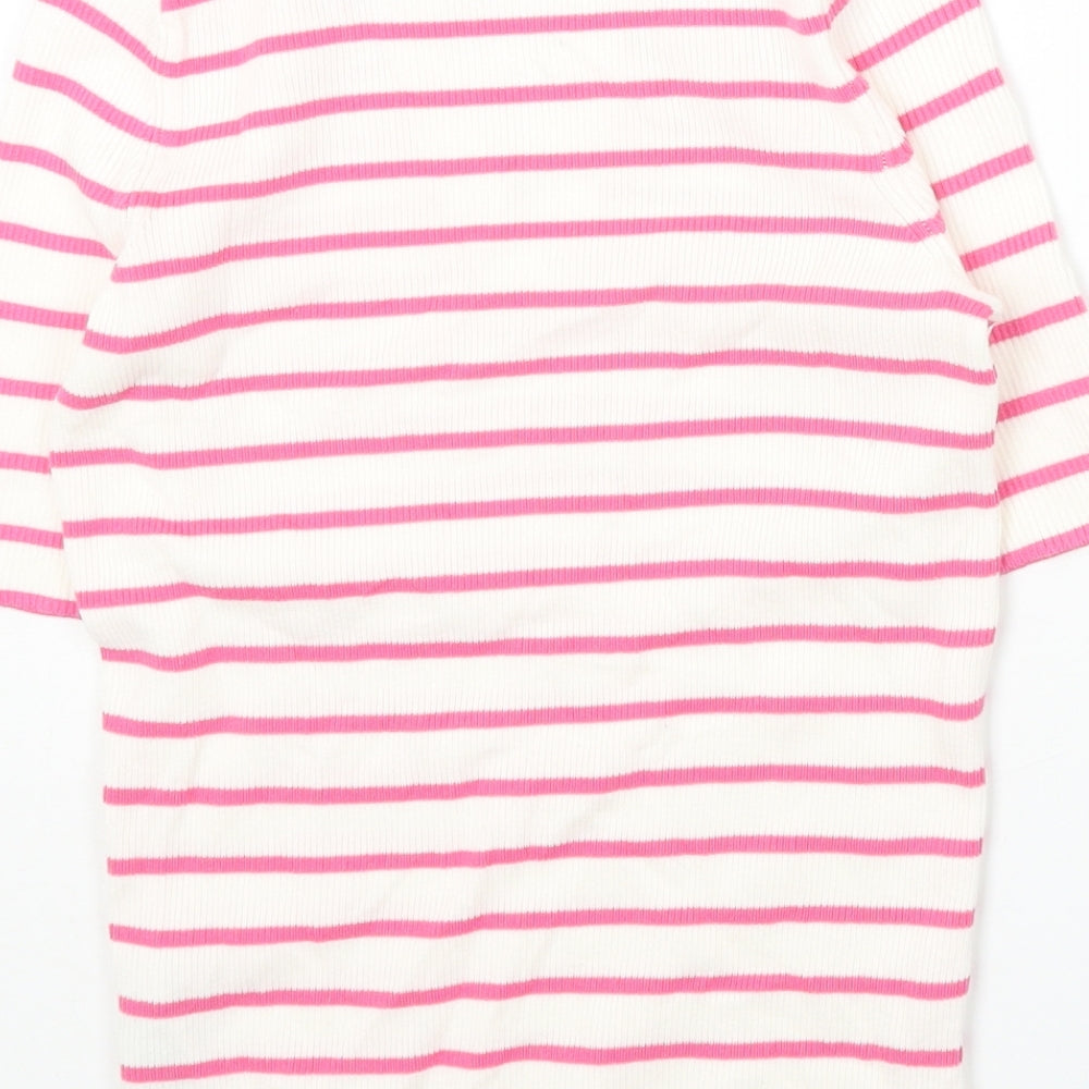 Womens UK Size S Marks and Spencer Multicoloured Pullover Jumper