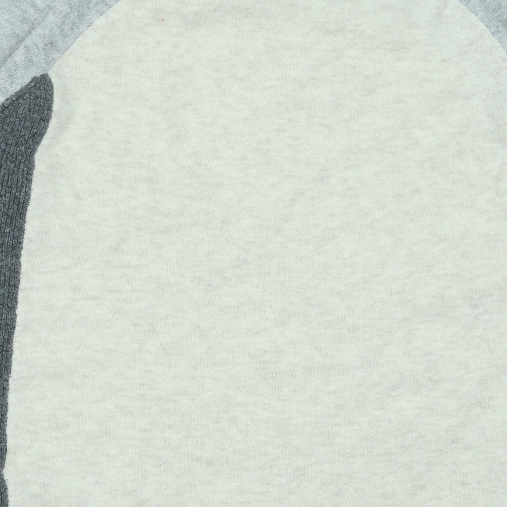 Womens UK Size M Marks and Spencer Grey Pullover Jumper