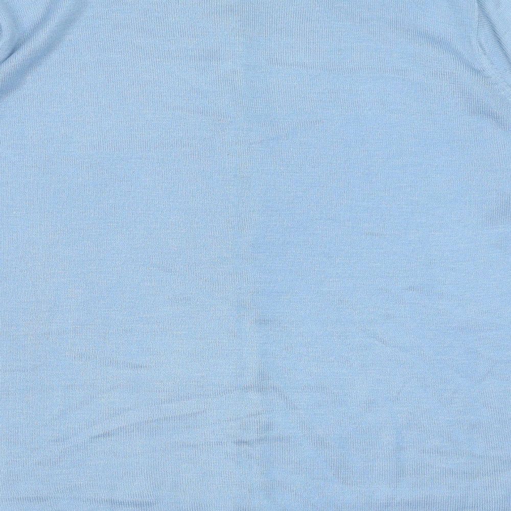 Womens UK Size S Casamia Blue Cardigan Jumper