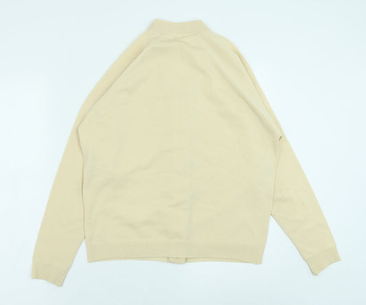 Womens UK Size 18 Marks and Spencer Yellow Cardigan Jumper