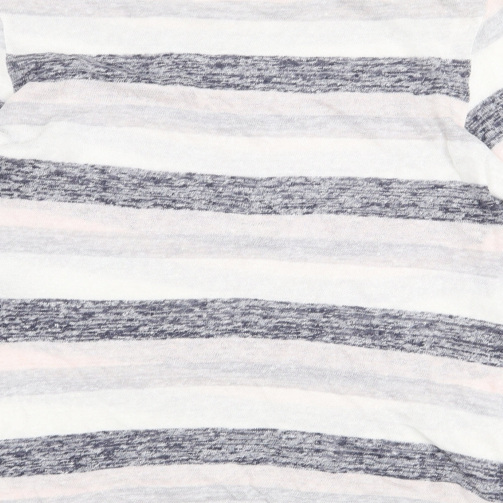 Womens UK Size 8 Phase Eight Multicoloured Basic T-Shirt