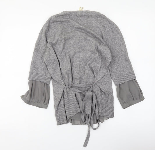 Womens UK Size 8 NEXT Grey Pullover Jumper