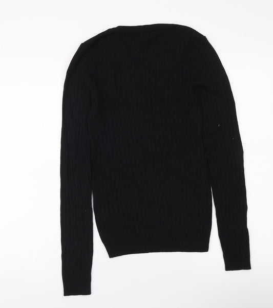 Womens UK Size 8 New Look Black Pullover Jumper