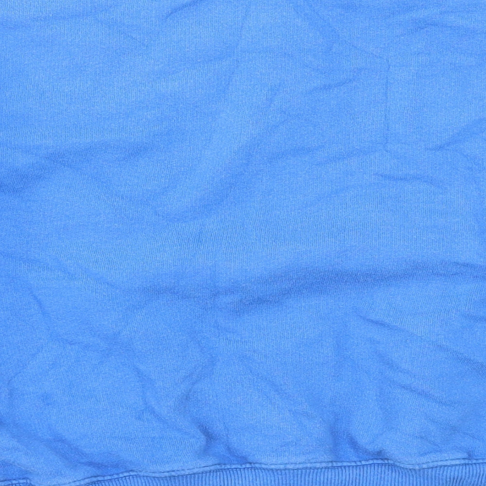 Womens UK Size XS Pull&Bear Blue Pullover Sweatshirt