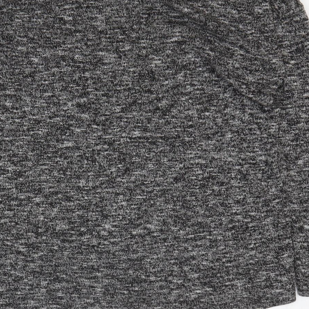 Womens UK Size 12 NEXT Grey Basic T-Shirt