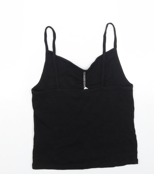 Womens UK Size L H&M Black Camisole Tank