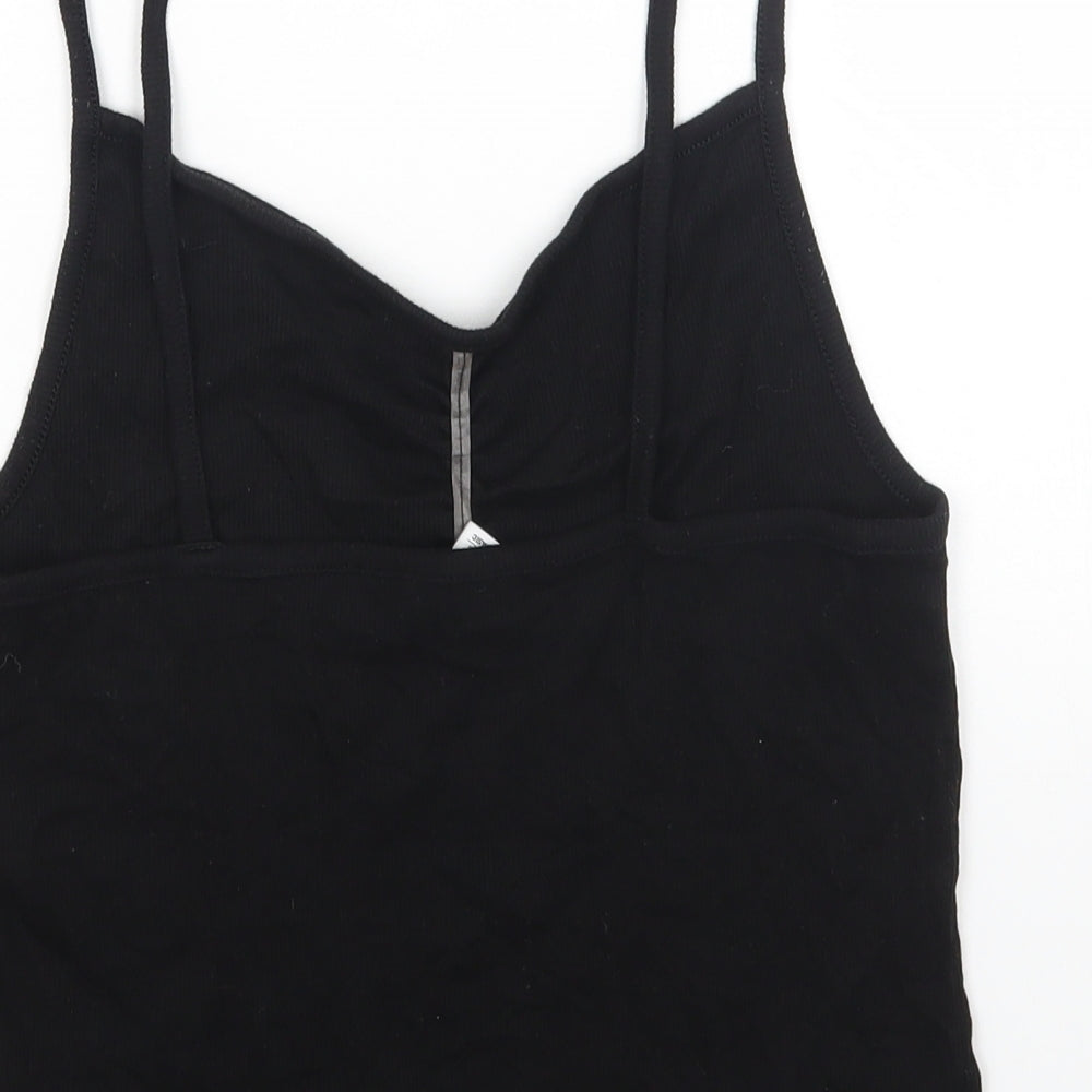 Womens UK Size L H&M Black Camisole Tank