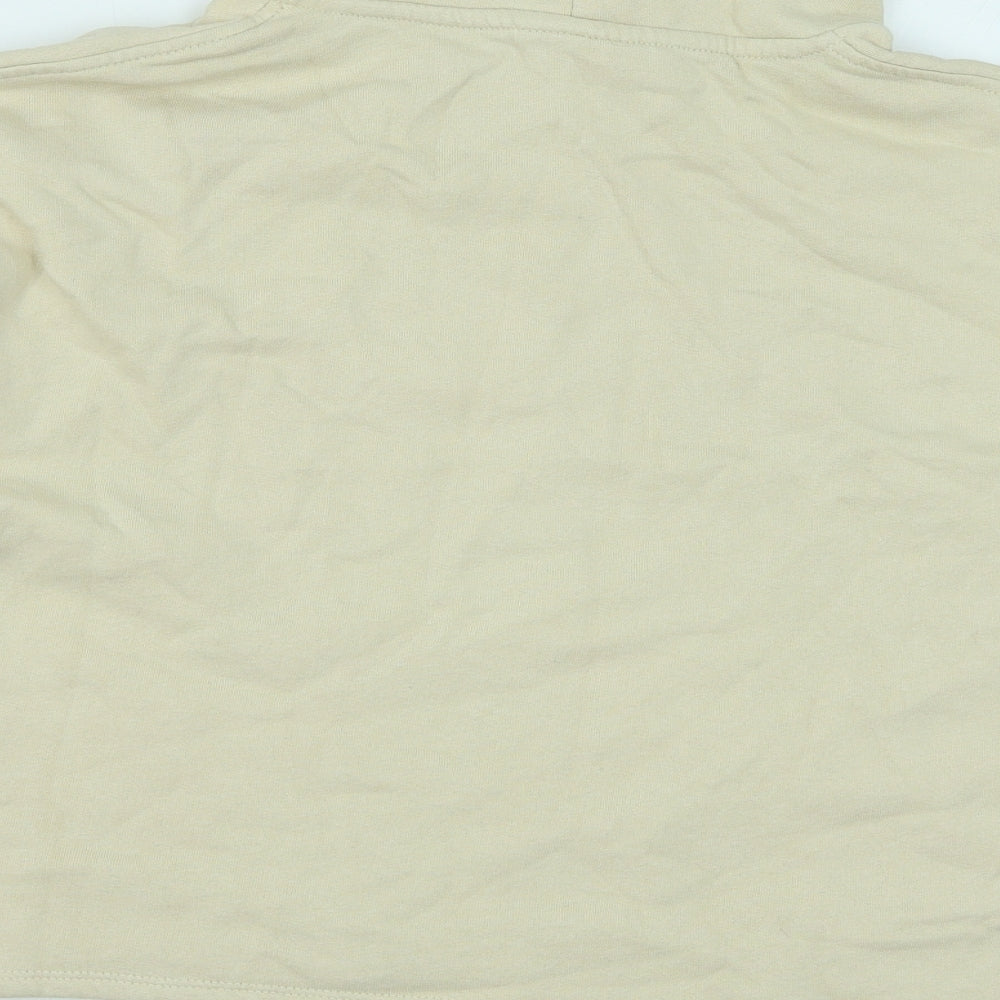Primark Womens Beige Cotton Pullover Sweatshirt Size S Pullover